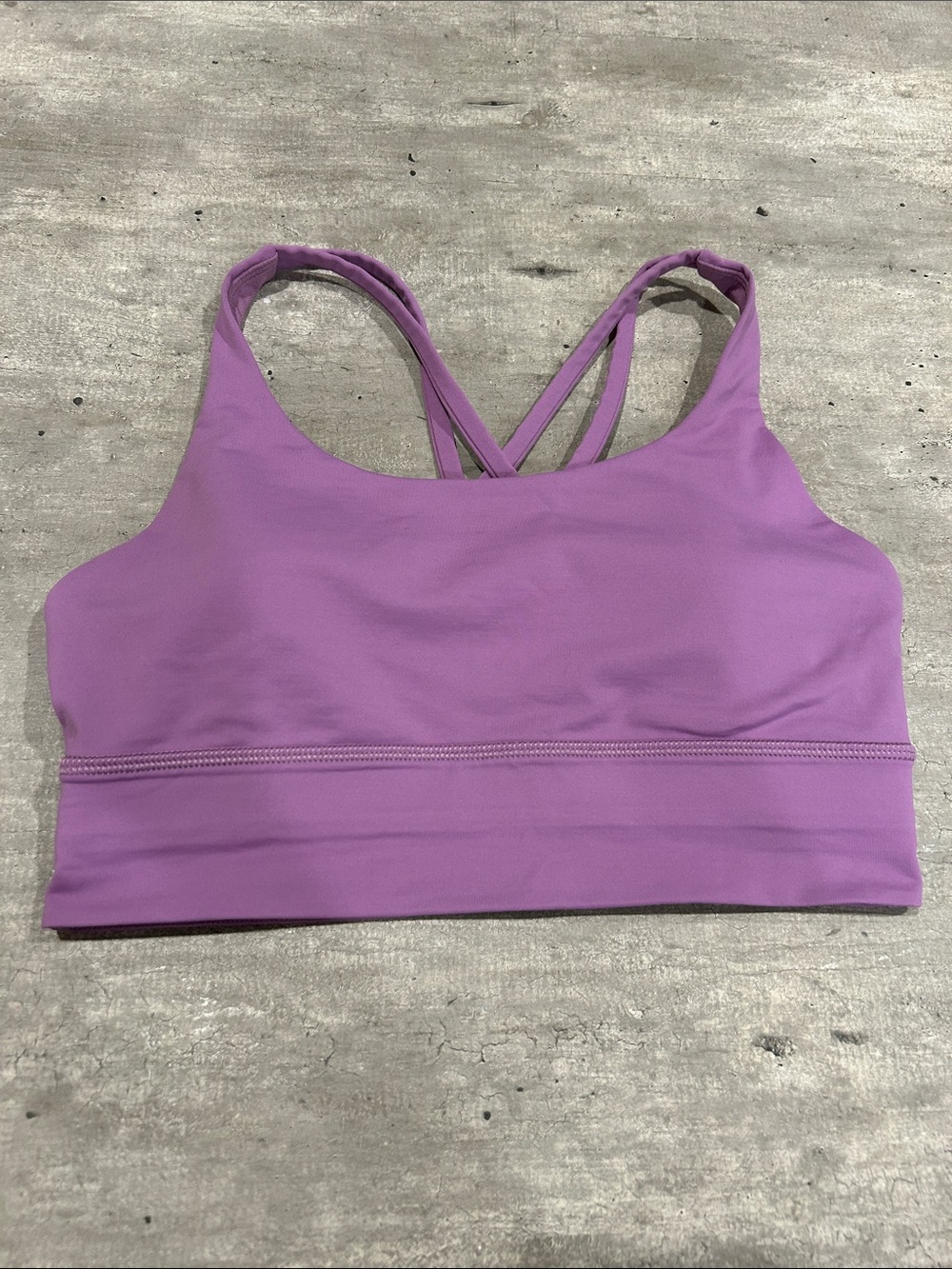 lululemon athletica Lavender Strappy Sports Bra size 6